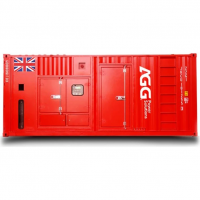 Дизельный генератор AGG P1375D5 в кожухе
