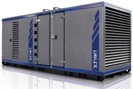 Дизельный генератор Hertz HG 1000 PC в кожухе