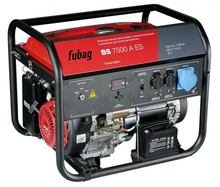 Бензогенератор FUBAG BS 7500 A ES