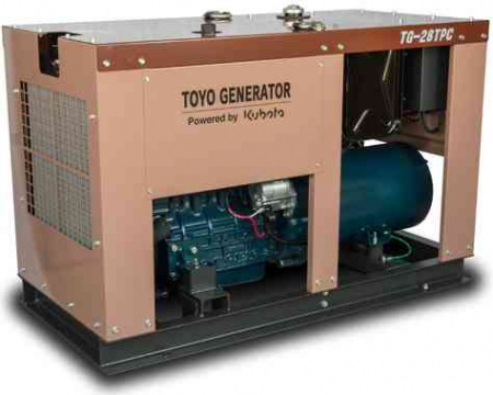 Дизельный генератор TOYO TG-28TPC
