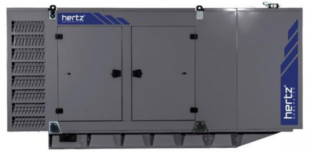 Дизельный генератор Hertz HG 500 VH в кожухе