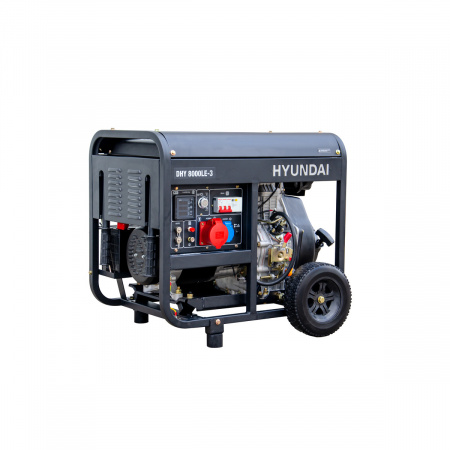 Дизельный генератор Hyundai DHY 8000LE-3