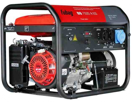 Бензогенератор FUBAG BS 7500 A ES