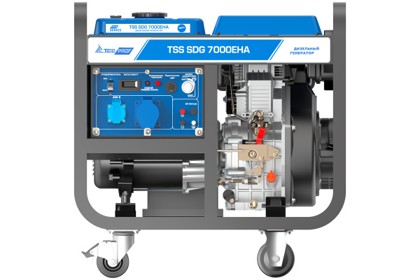 Дизельный генератор TSS SDG 7000EHA