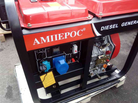 Дизельный генератор Амперос LDG12000E стартер