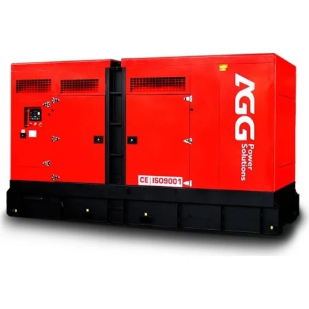 Дизельный генератор AGG C550E5 в кожухе