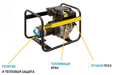 Дизельный генератор Atlas Copco QEP 7