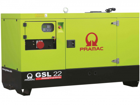 Дизельный генератор Pramac GSL 22 D в кожухе