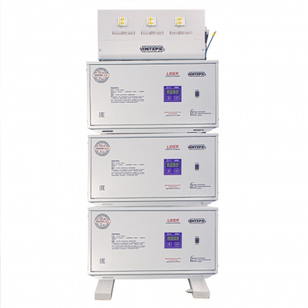 Трехфазный стабилизатор Lider PS 15SQ-PRO-40