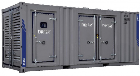 Дизельный генератор Hertz HG 1400 BC в кожухе
