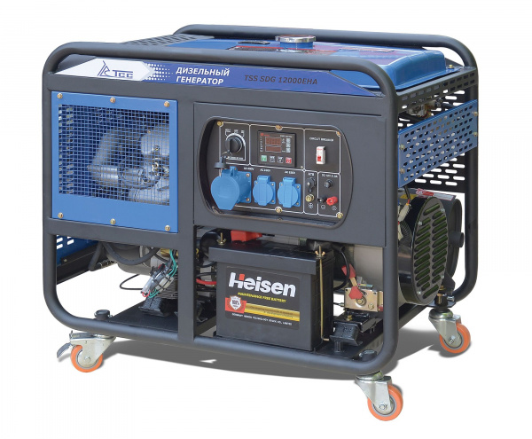 Дизельный генератор TSS SDG 10000EH3А в кожухе МК-3.1