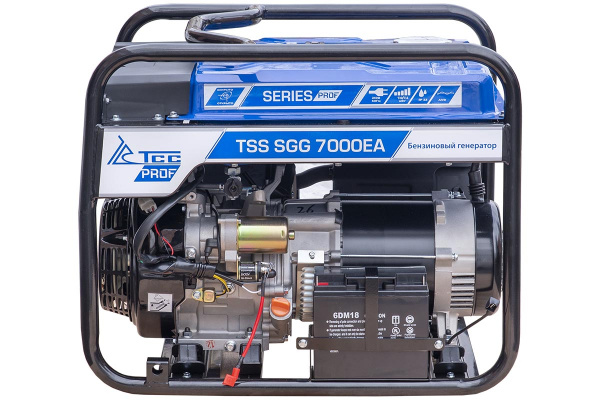 Бензиновый генератор 7 кВт TSS SGG 7000E3A в кожухе МК-1.1