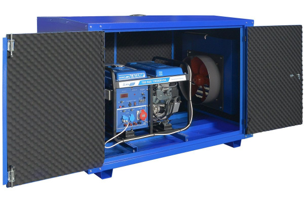 Дизельный генератор TSS SDG 10000EH3А в кожухе МК-3.1