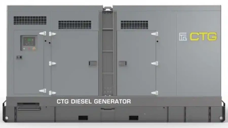 Дизельный генератор CTG 275D в кожухе