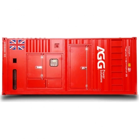Дизельный генератор AGG P1000D5 в кожухе