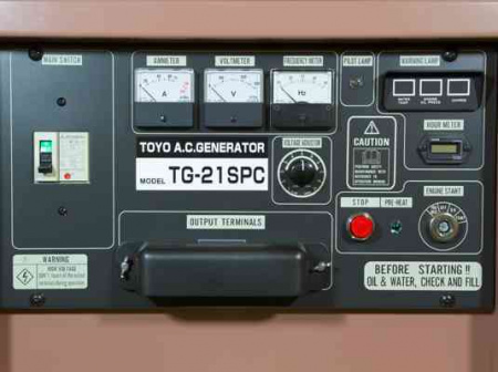 Дизельный генератор TOYO TG-21SPC