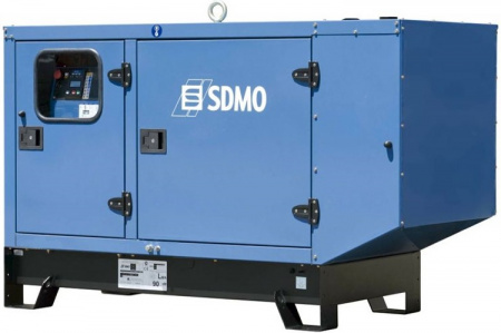 Дизельный генератор SDMO K44 в кожухе