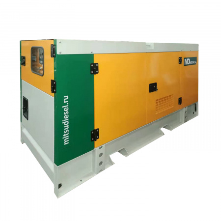 Резервный дизельный генератор MitsuDiesel АД-20С-Т400-1РКМ29 в шумозащитном кожухе