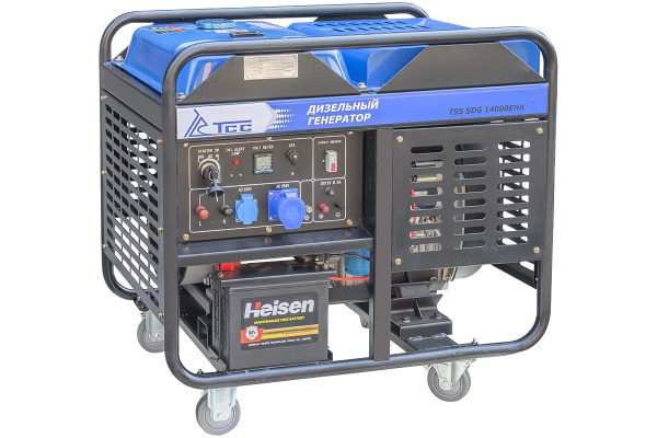 Дизельный генератор TSS SDG 14000EHA в кожухе МК-3.1