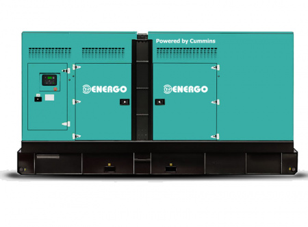 Стационарный дизельный генератор Energo AD350-T400C-S в кожухе