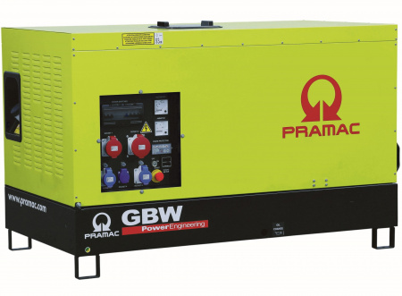 Дизельный генератор Pramac GBW 30 P в кожухе