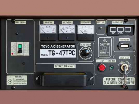 Дизельный генератор TOYO TG-47TPC