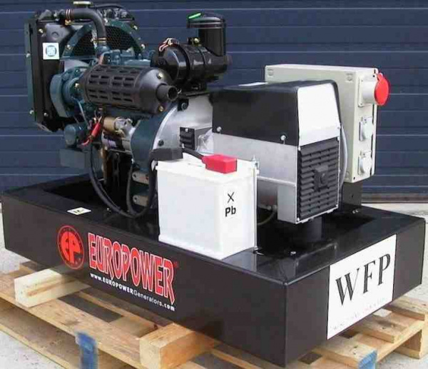 Дизельный генератор EuroPower EP 83 TDE