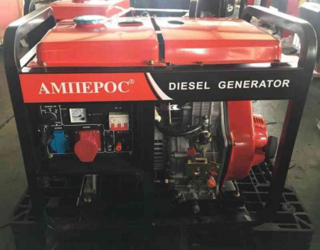 Дизельный генератор Амперос LDG8500СLE-3 стартер