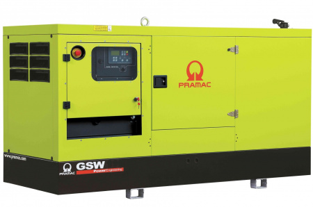 Дизельный генератор Pramac GSW 150 D в кожухе